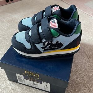 Polo Ralph Lauren boys sneakers size 9 new